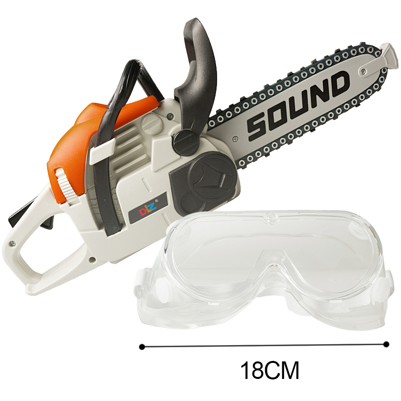 Toy Chainsaw with Goggles Chil - Gardening Tools For Kids ulasan dan harga