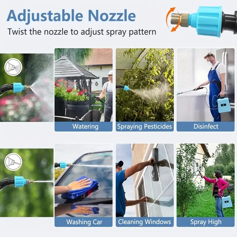 Hot 5L USB Rechargeable Electr - Gardening Tools Watering Can ulasan dan harga