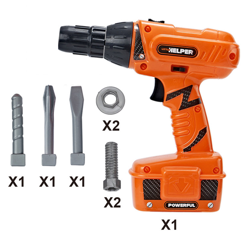 Tools Toys Electric Drill BO S - Gardening Tools For Kids ulasan dan harga