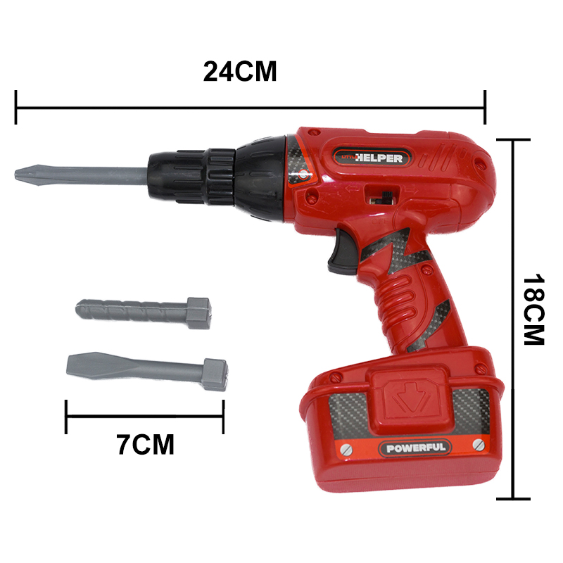 Tools Toys Electric Drill BO S - Gardening Tools For Kids ulasan dan harga