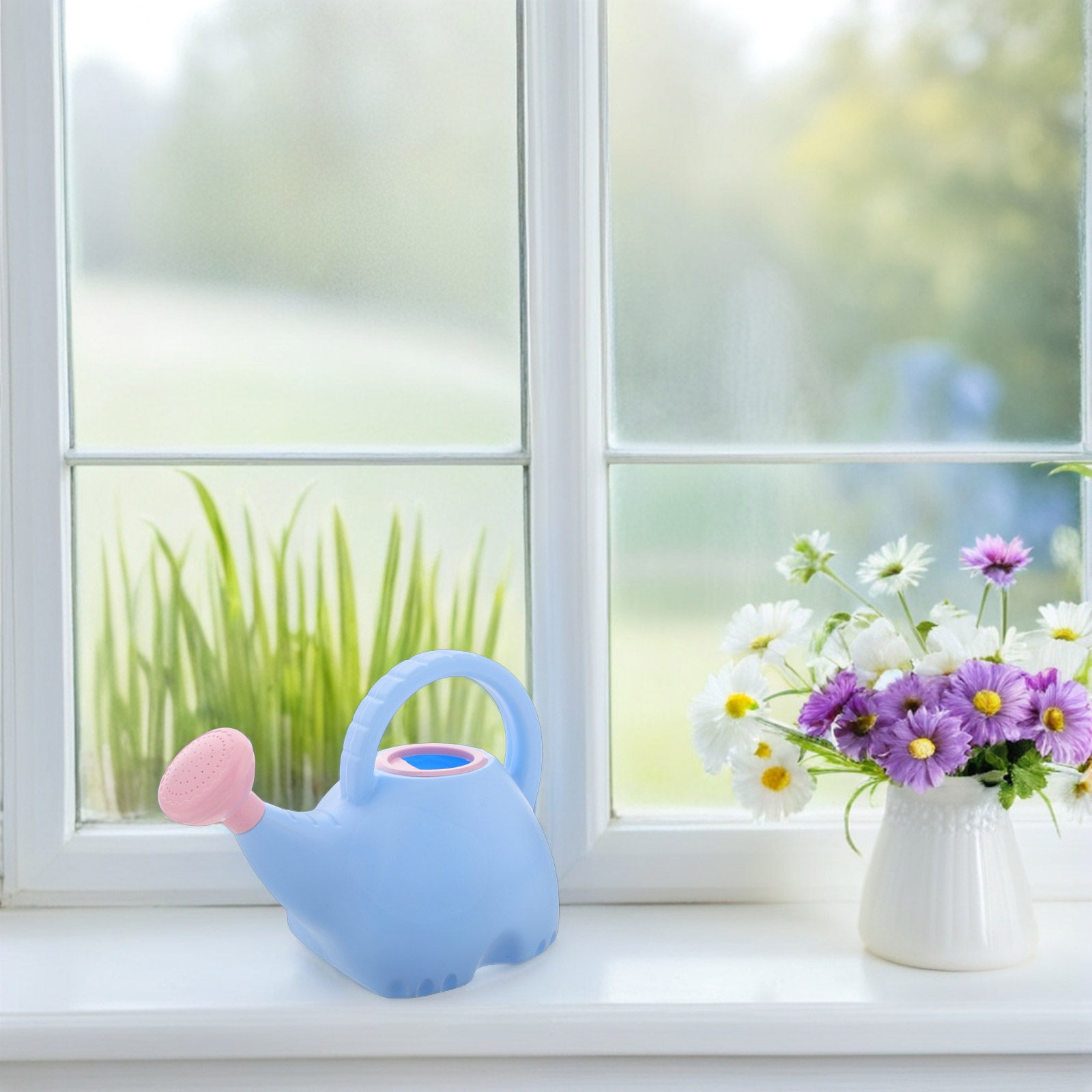 1.5L Elephant Shaped Kids Wate - Gardening Tools Watering Can ulasan dan harga